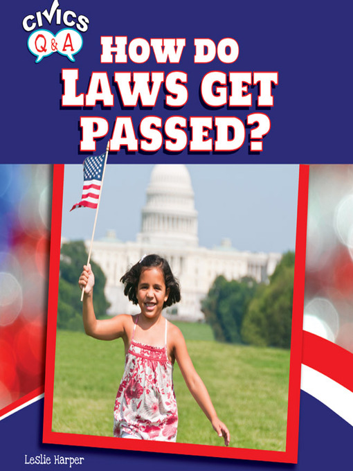 Title details for How Do Laws Get Passed? by Leslie Harper - Available